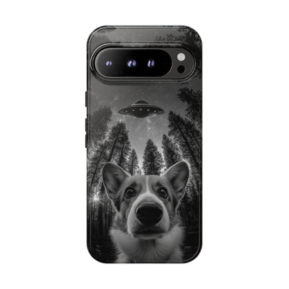 Corgi Dog UFO Alien Spaceship