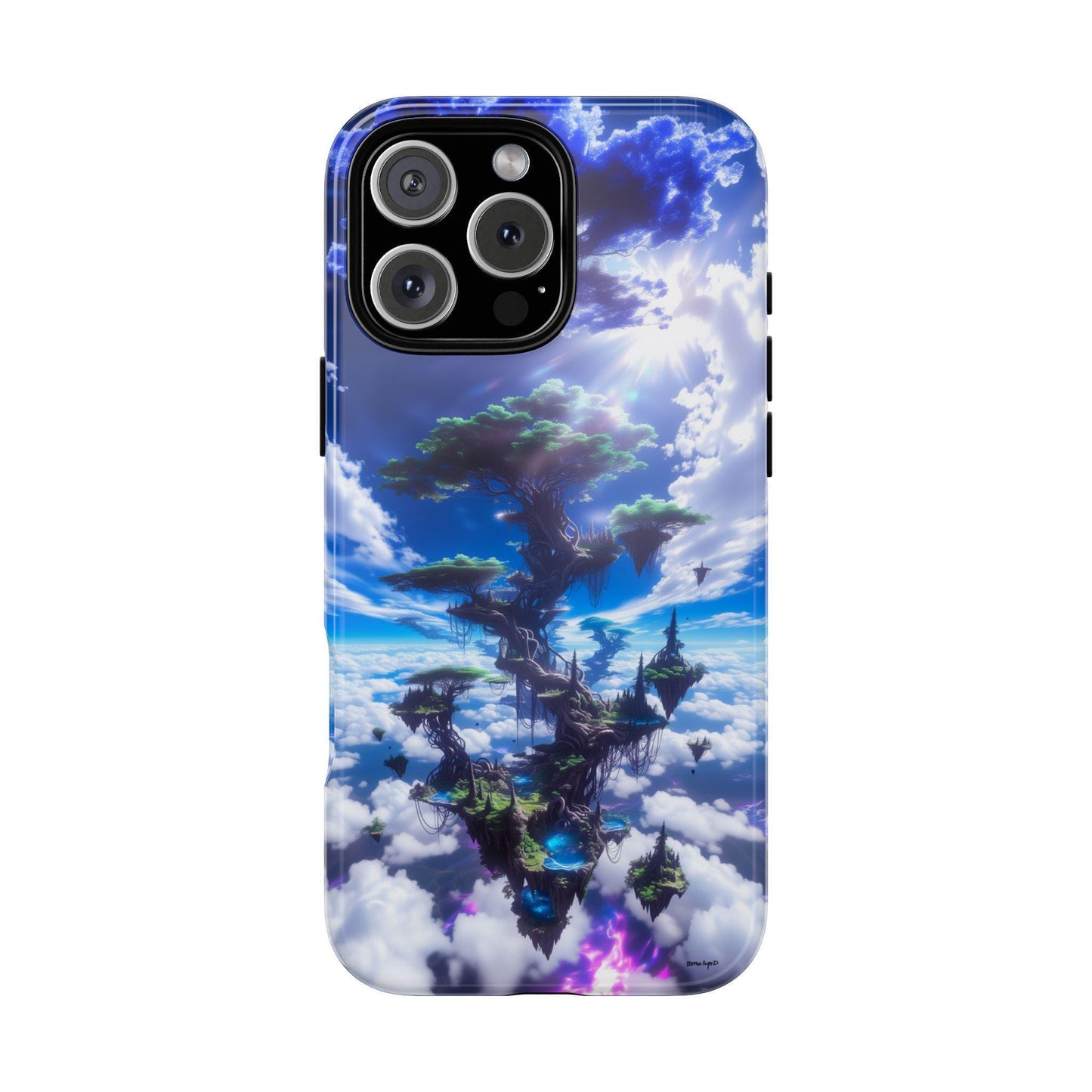 Floating Land Mystic Trees Anime Town
