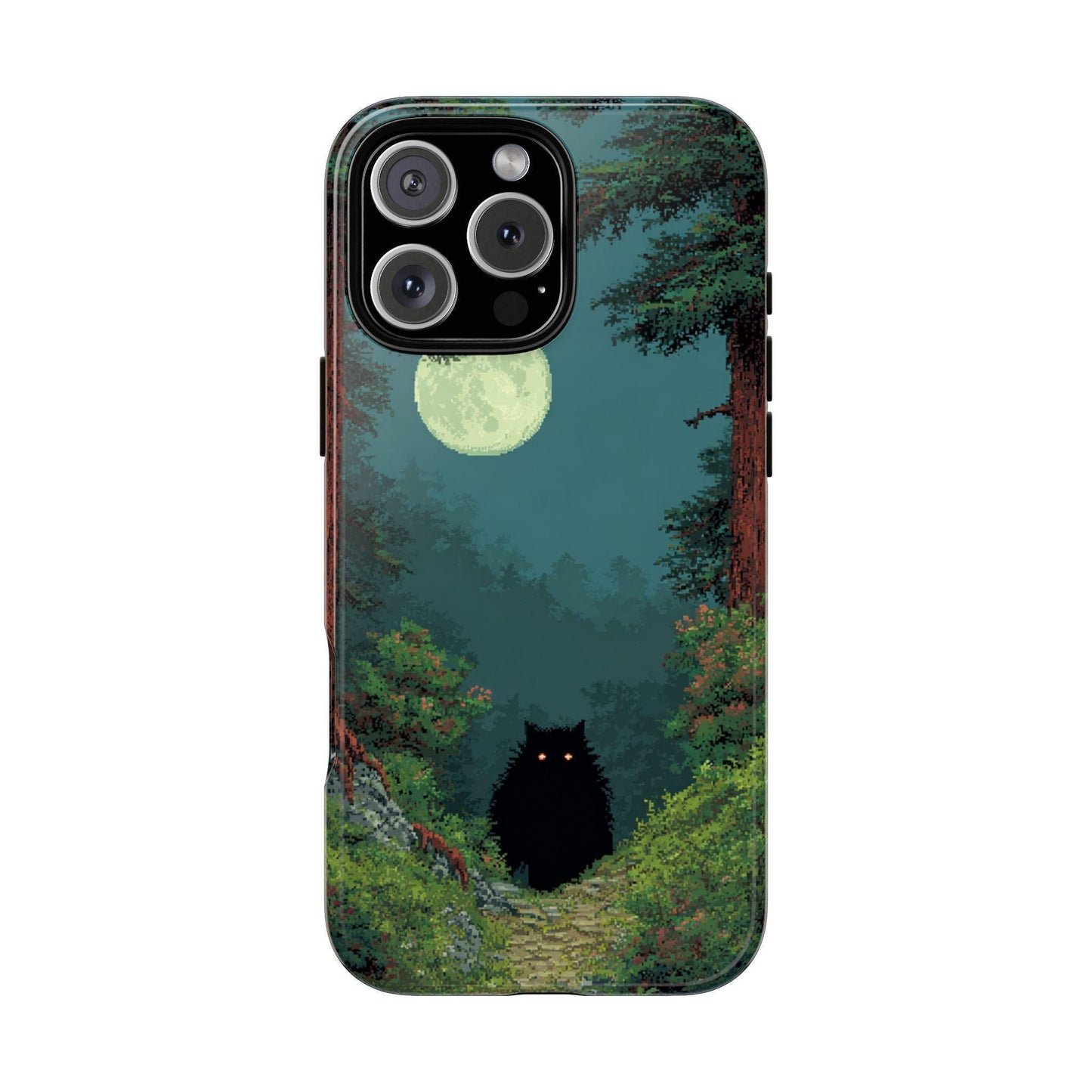 Forest Shadow Guardian 8-Bit Art