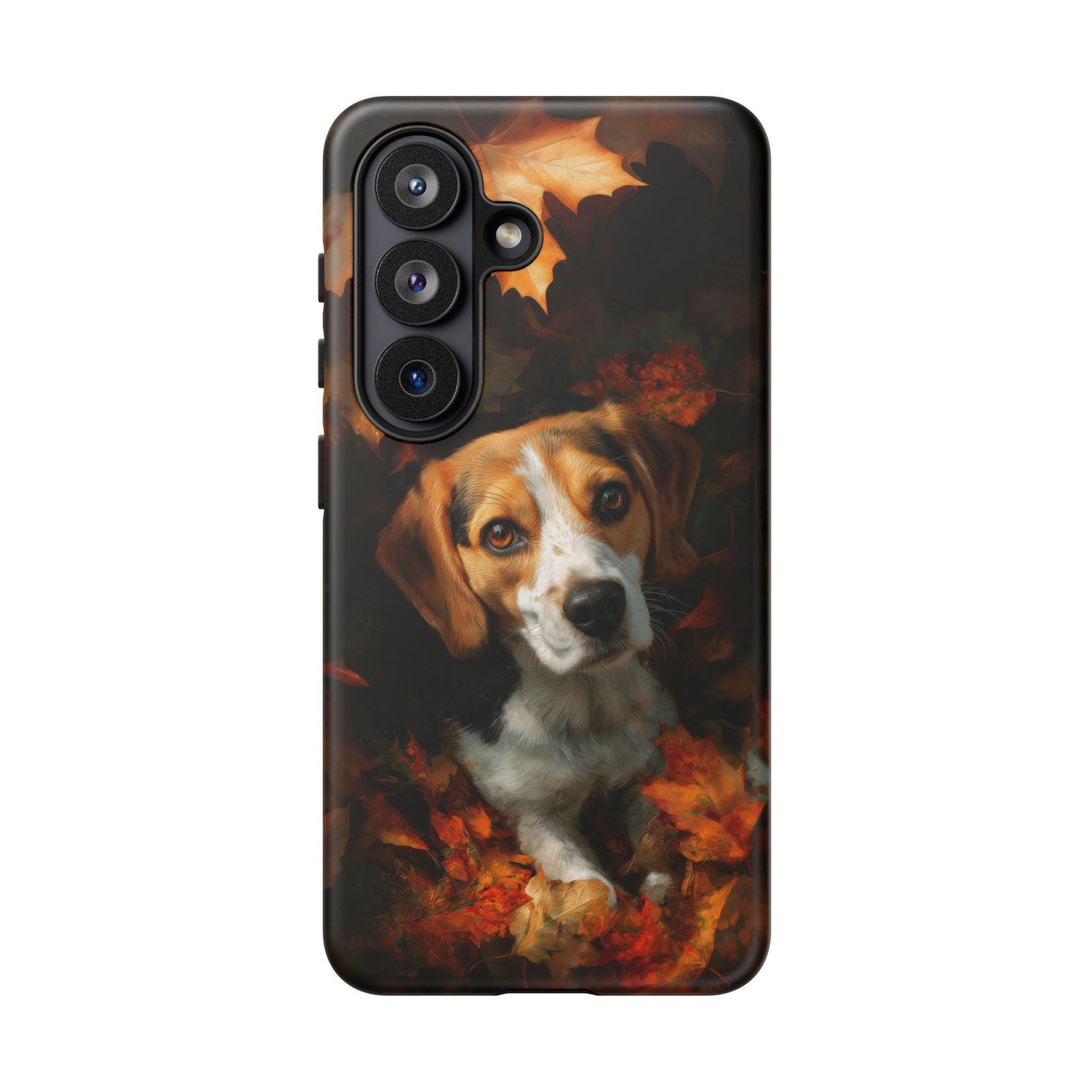 Autumn Leaves Beagle Doggy