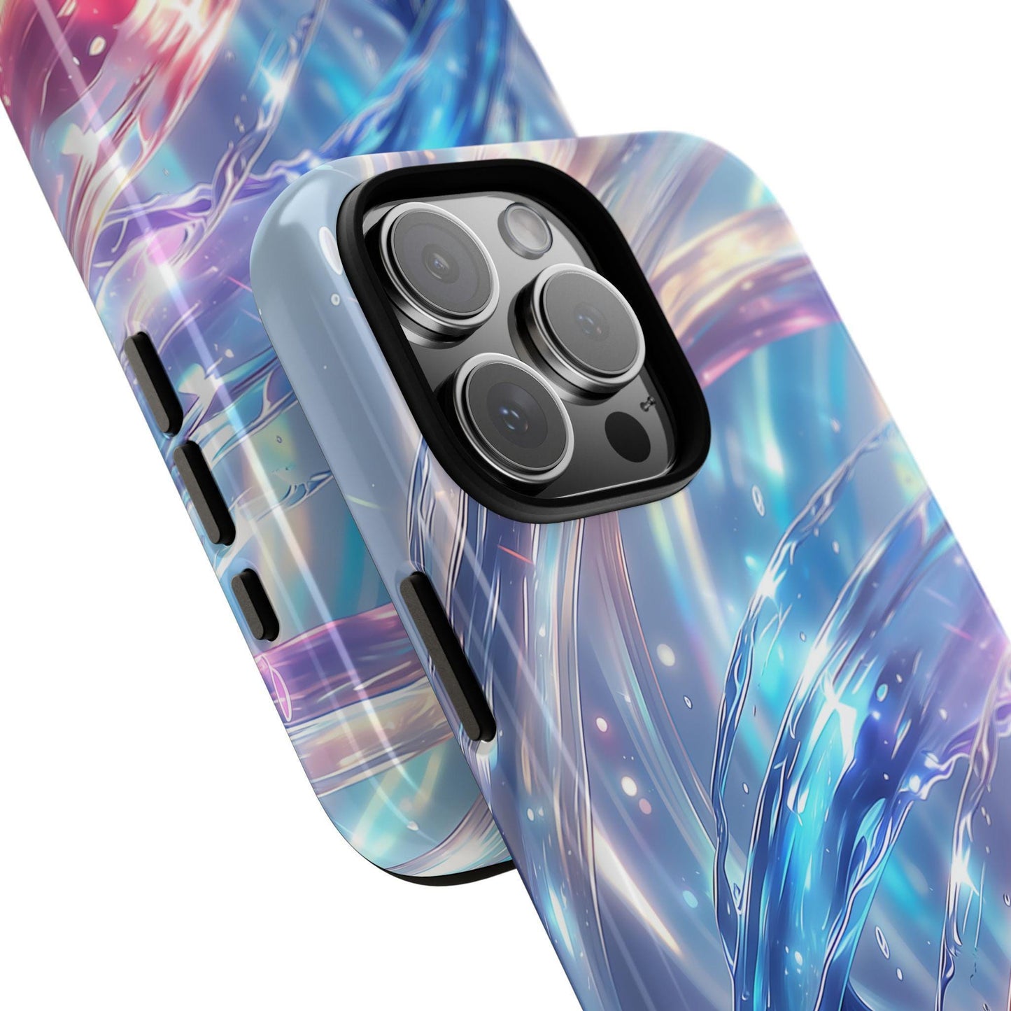 Iridescent Waves Chromatic Liquid