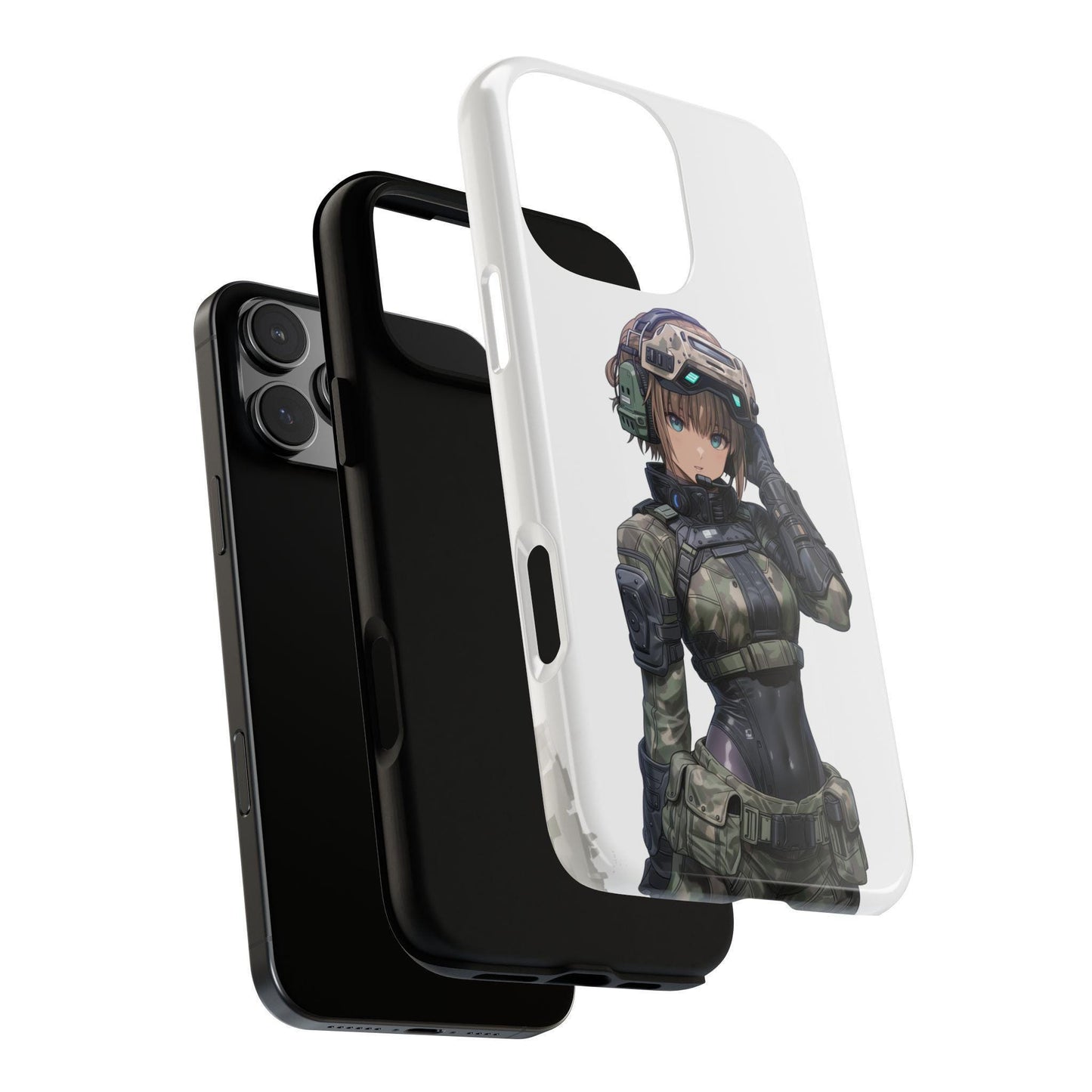 Anime Girl Soldier Tactical Gear Helmet