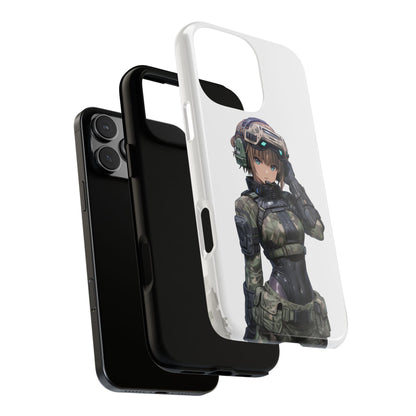 Anime Girl Soldier Tactical Gear Helmet
