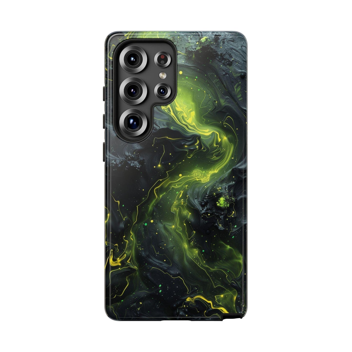 Dark Liquid Neon Green Hydro Dip