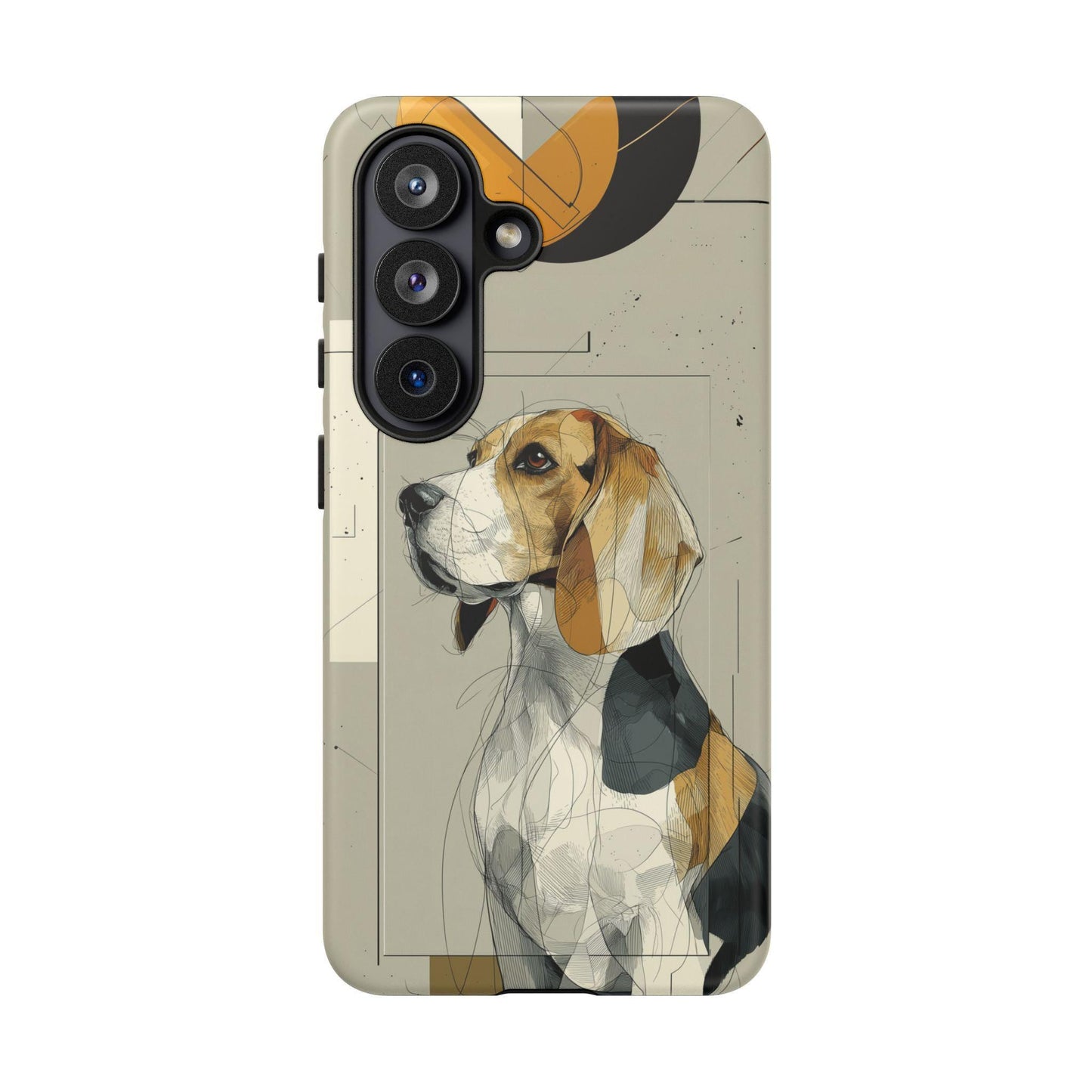 Beagle Dog Line Artwork