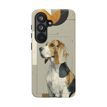 Beagle Dog Line Artwork