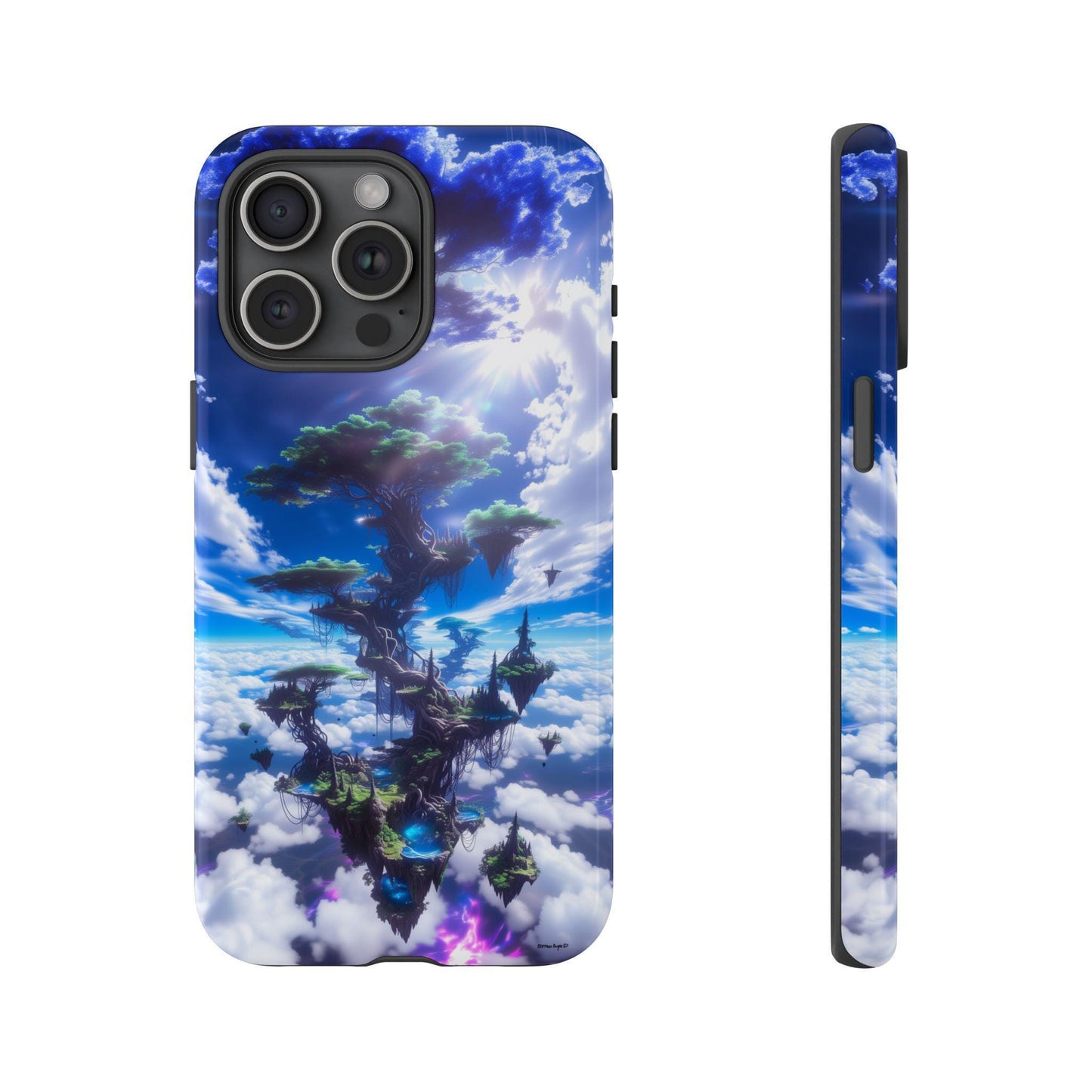 Floating Land Mystic Trees Anime Town
