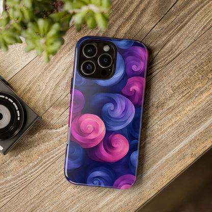 Pink Purple Swirl Pastel