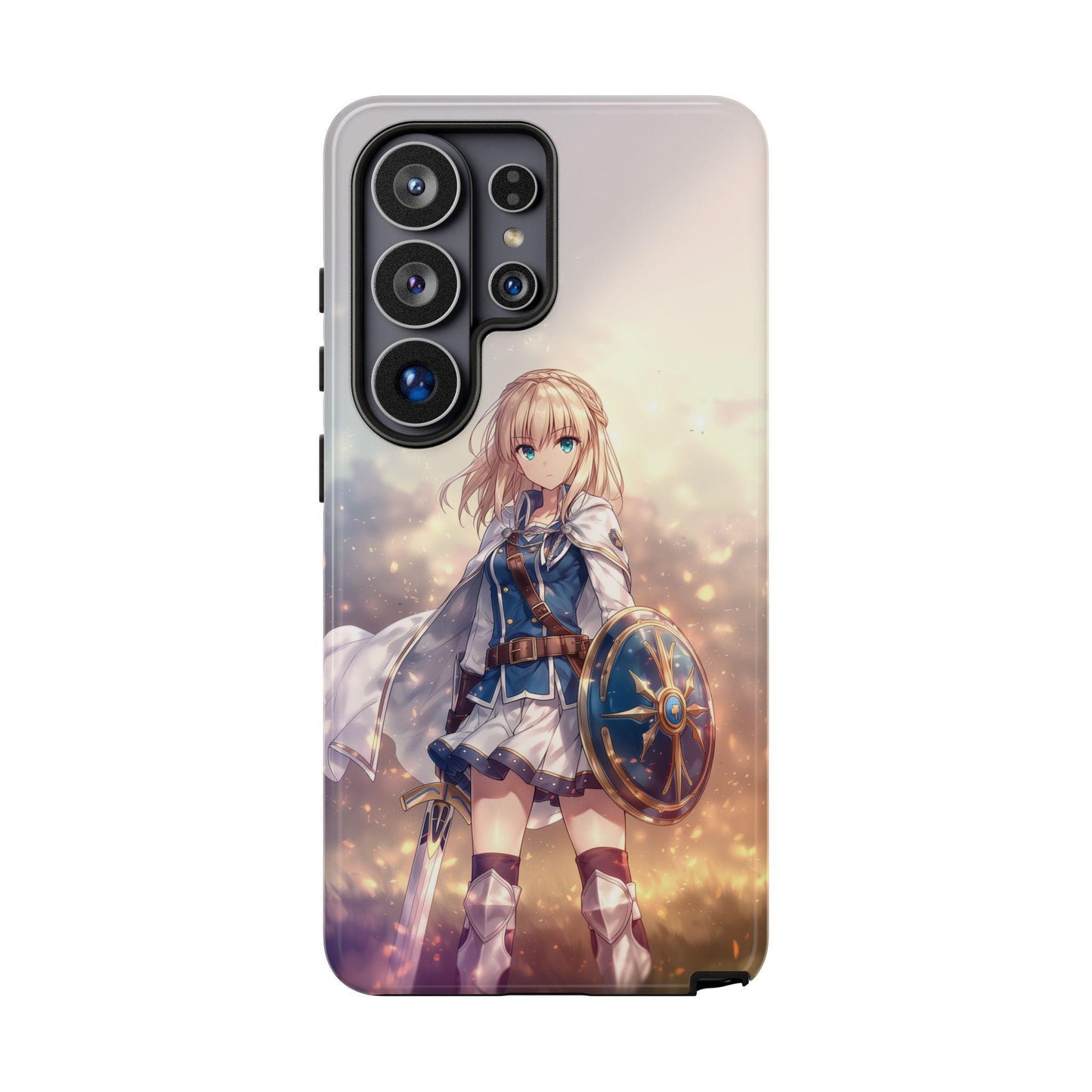 Anime Girl Adventure Hero Sword Shield
