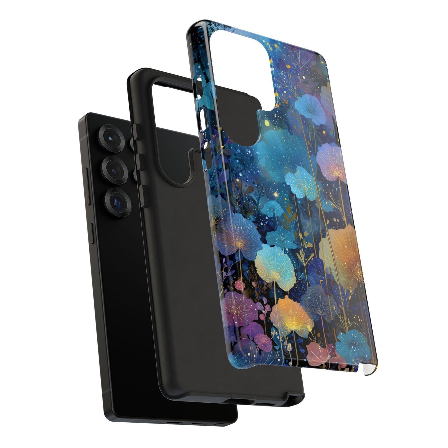 Celestial Garden Pastel Floral Blue