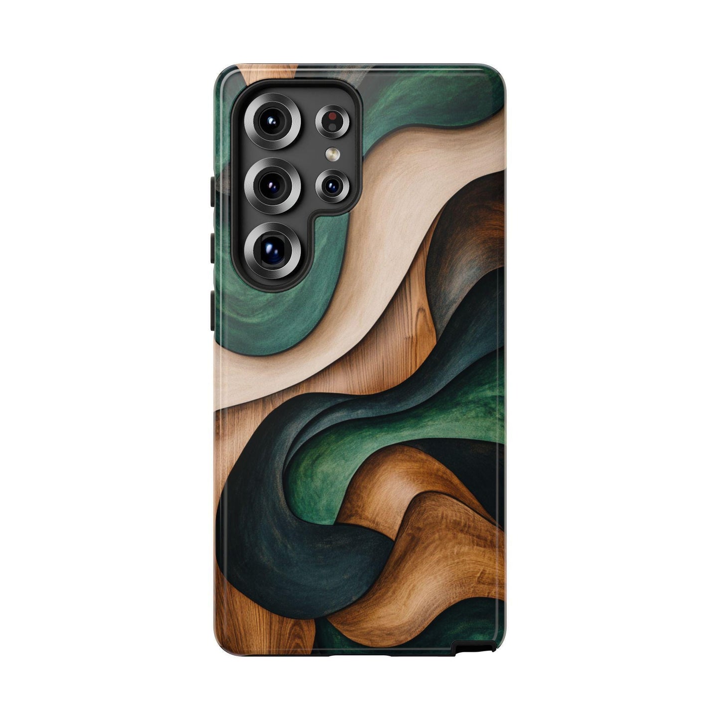 Forest Green Walnut Wood Eco Art