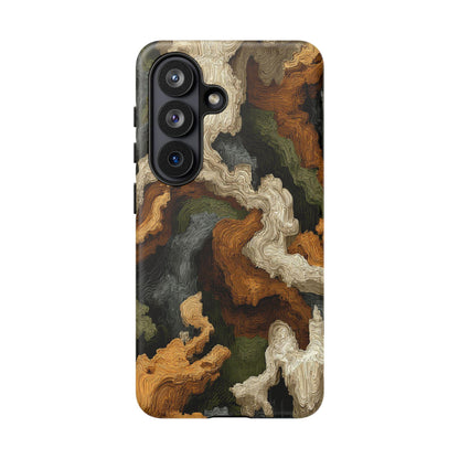 Earth Topography Camo Green Brown