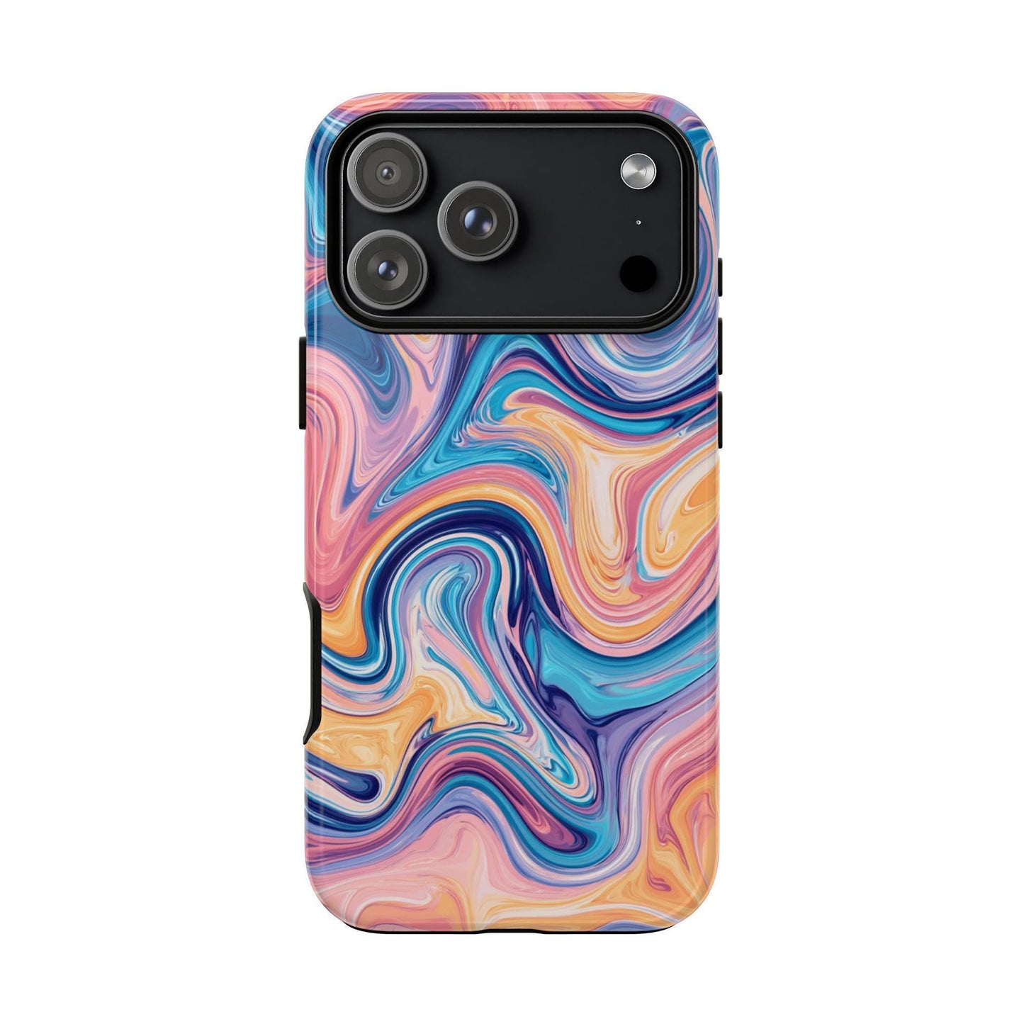 Cotton Candy Blue Orange Liquid