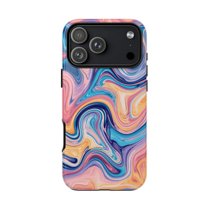 Cotton Candy Blue Orange Liquid