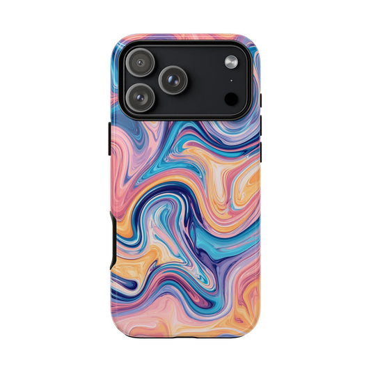 Cotton Candy Blue Orange Liquid