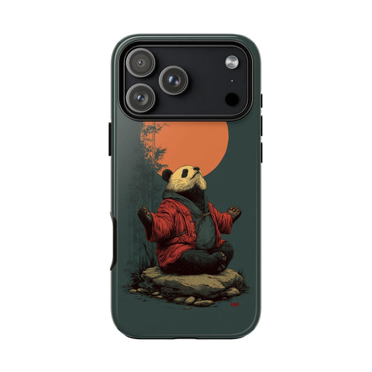 Zen Panda Bear Sunset