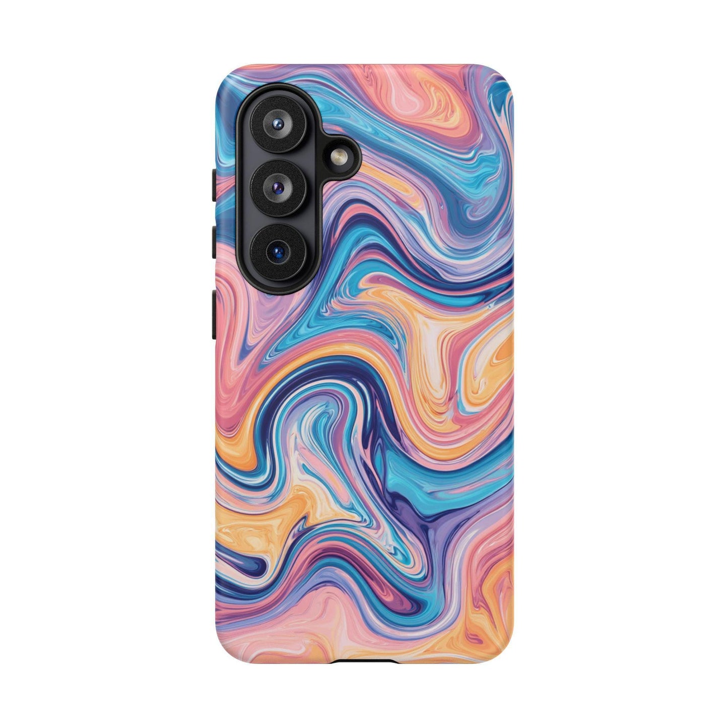 Cotton Candy Blue Orange Liquid