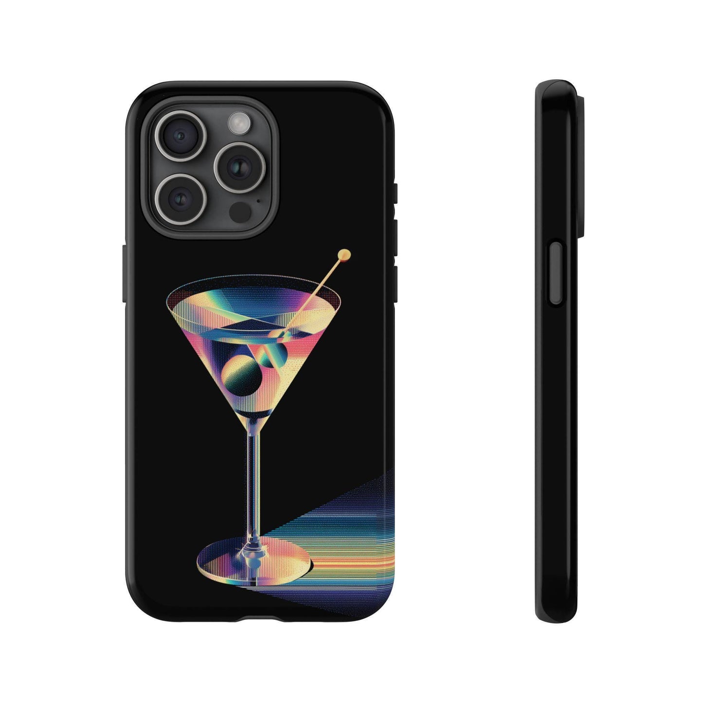 Martini Glass Prism Drink