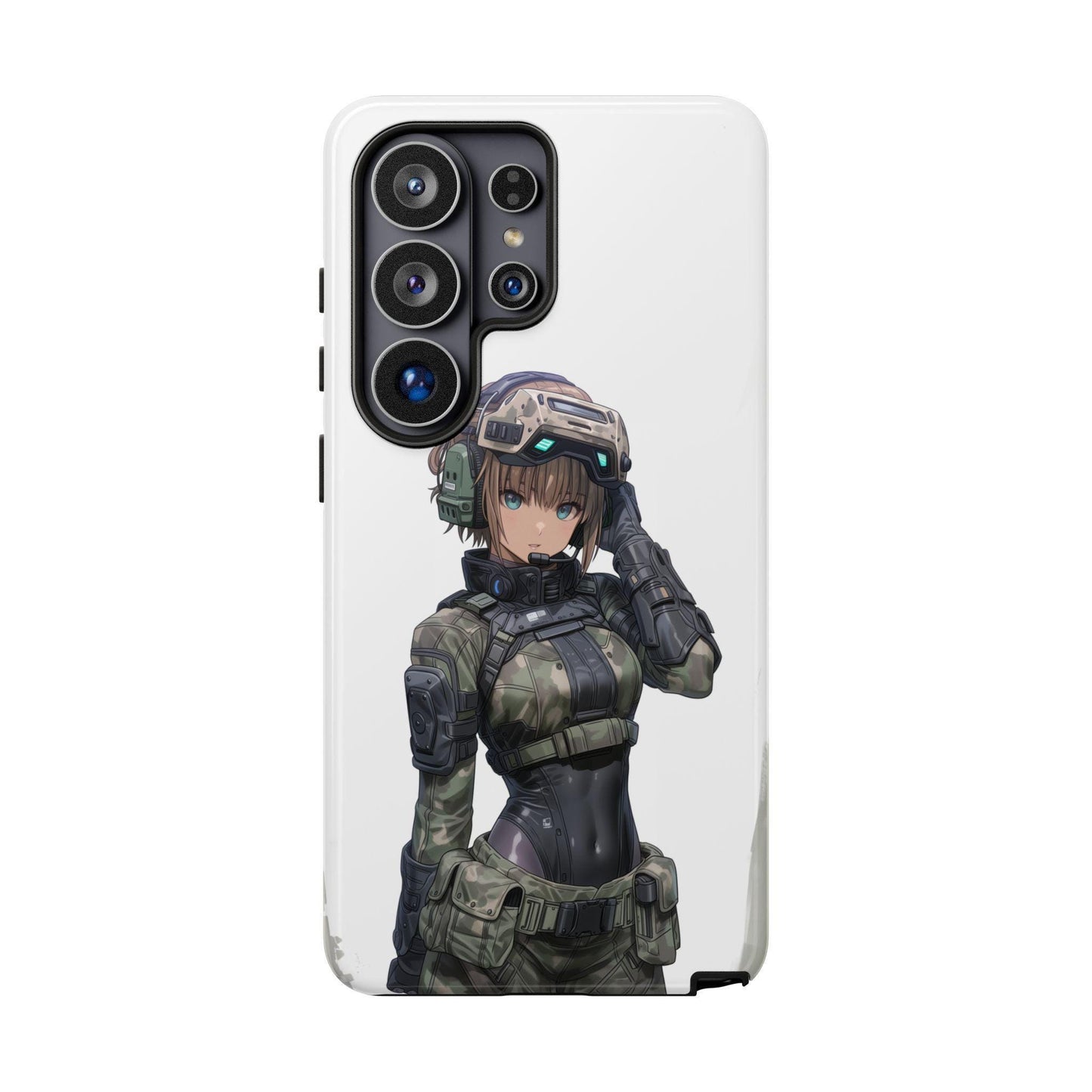 Anime Girl Soldier Tactical Gear Helmet