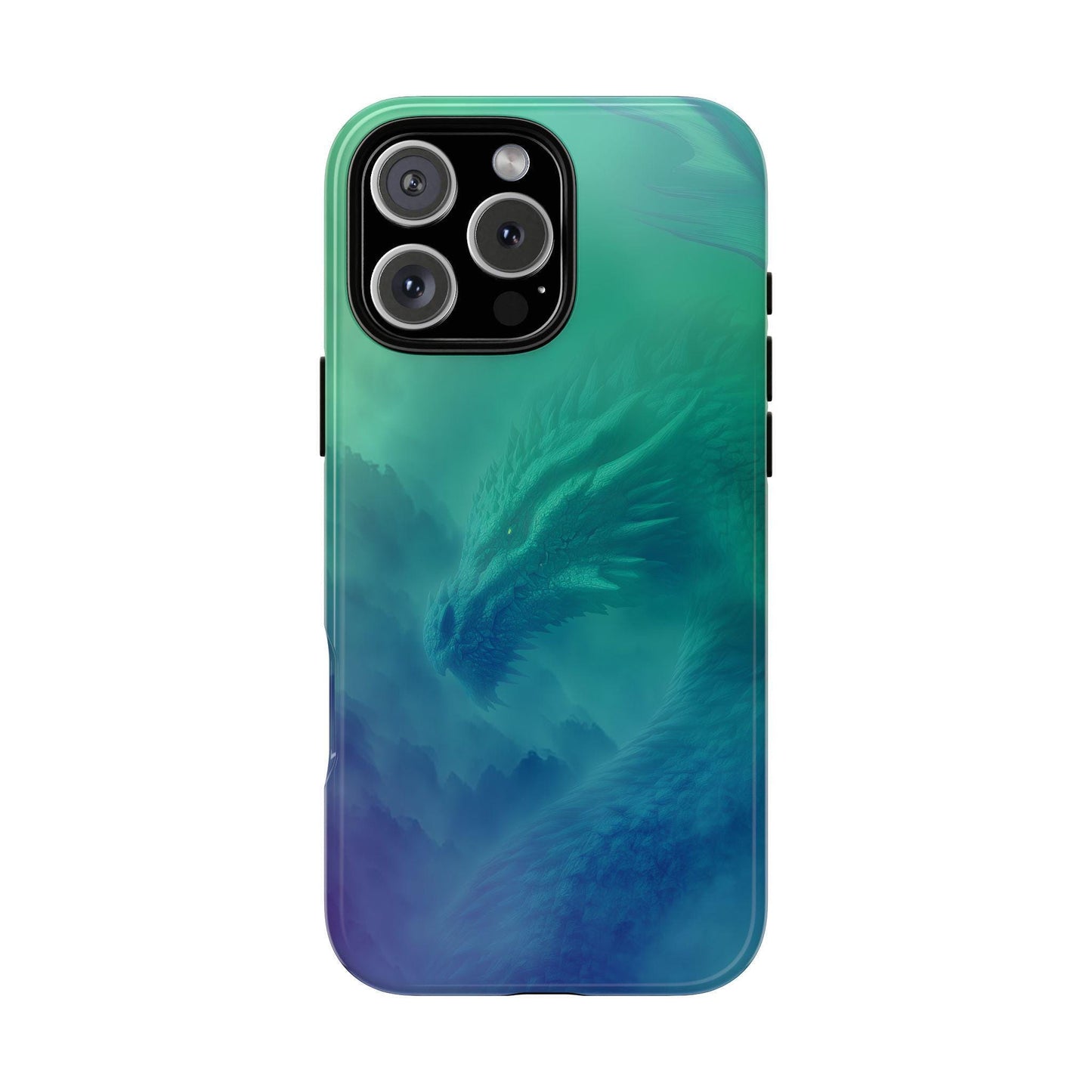 Thunder Mist Teal Dragon