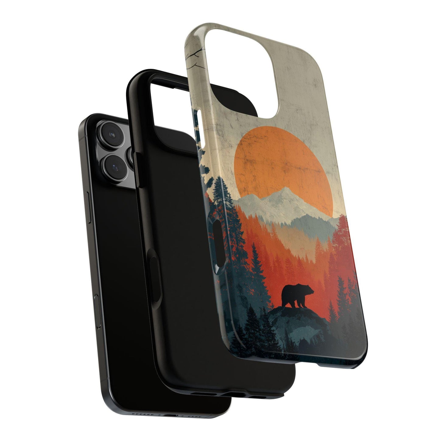 Bear Silhouette Wilderness