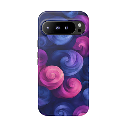 Pink Purple Swirl Pastel