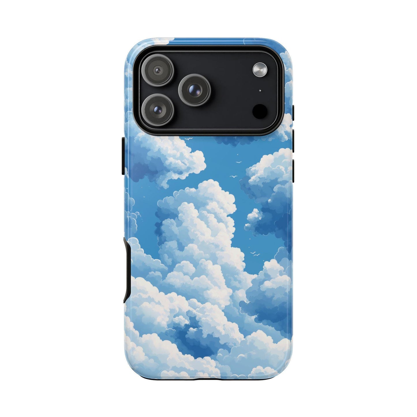 Fluffy Pastel Blue Clouds