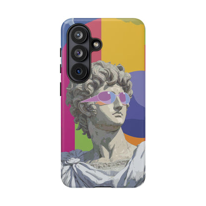 Surreal Marble Statue Neon Sunglasses