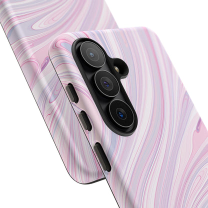 Liquid Candy Pink Marble Swirls