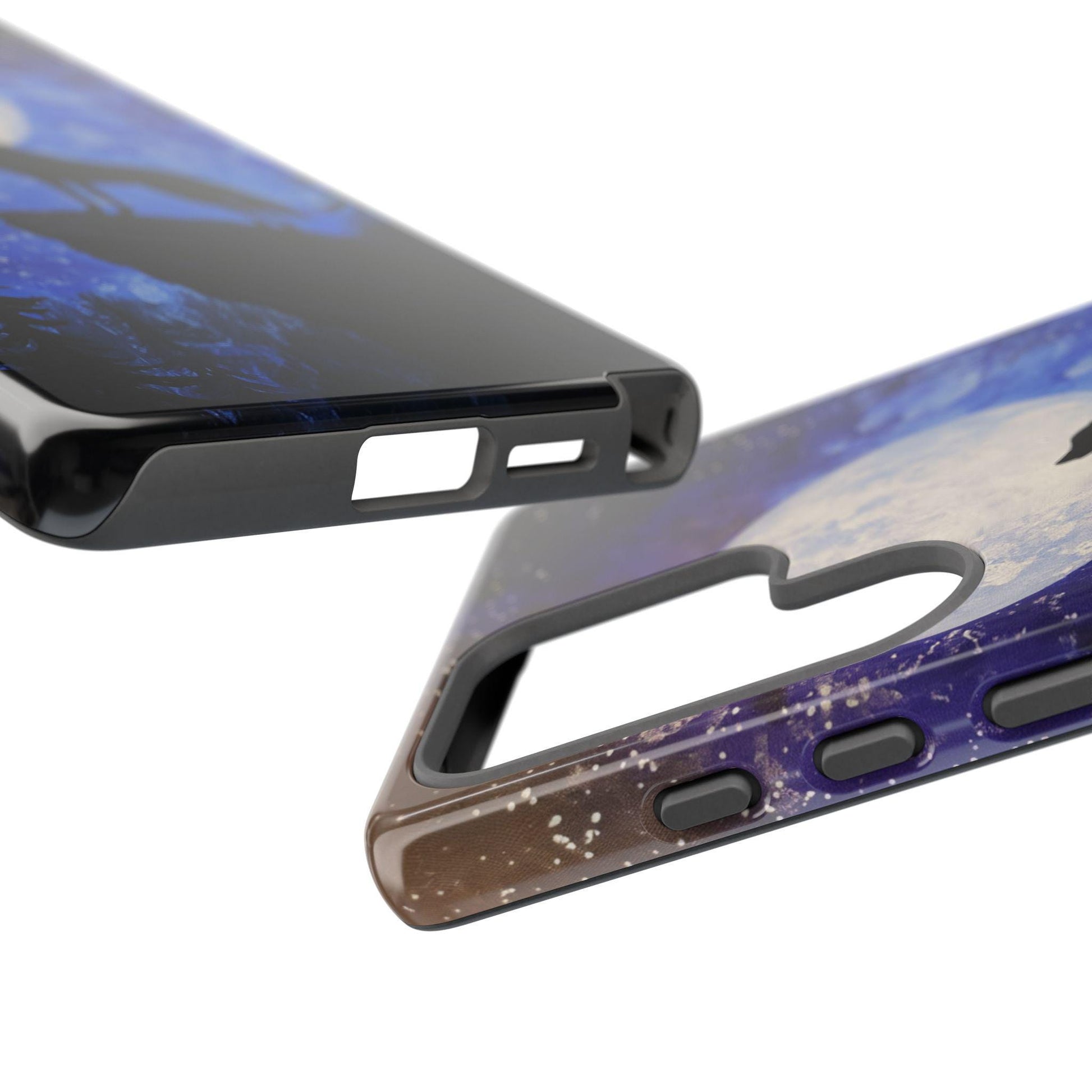 an advertisement for a cell phone case with instructions on how to use it