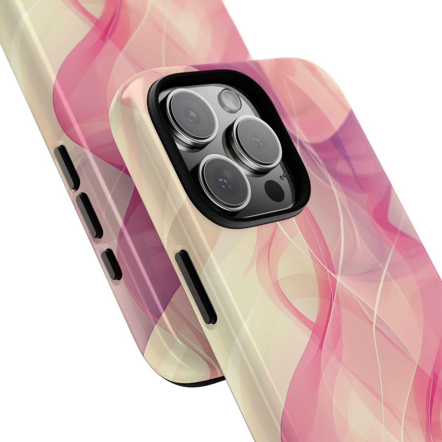 Lavender Wavy lines Abstract Pattern