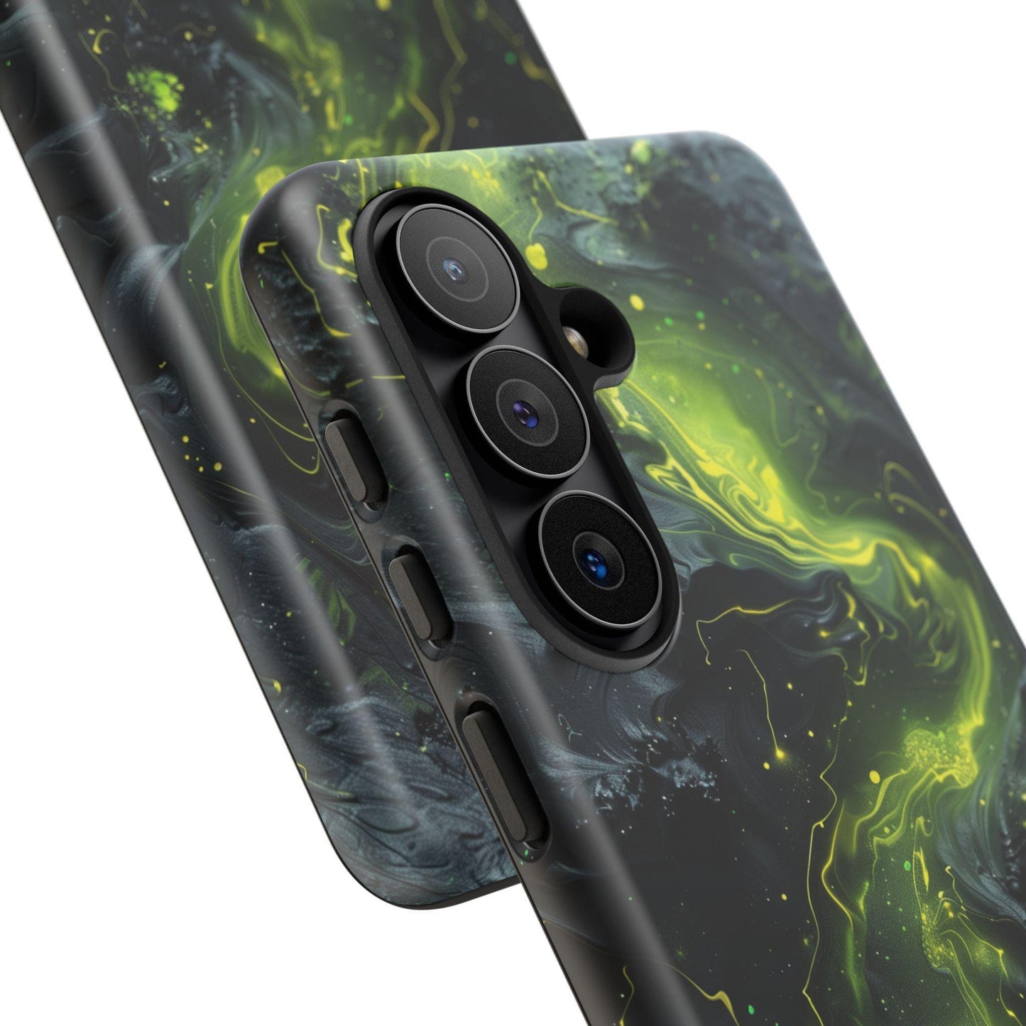 Dark Liquid Neon Green Hydro Dip