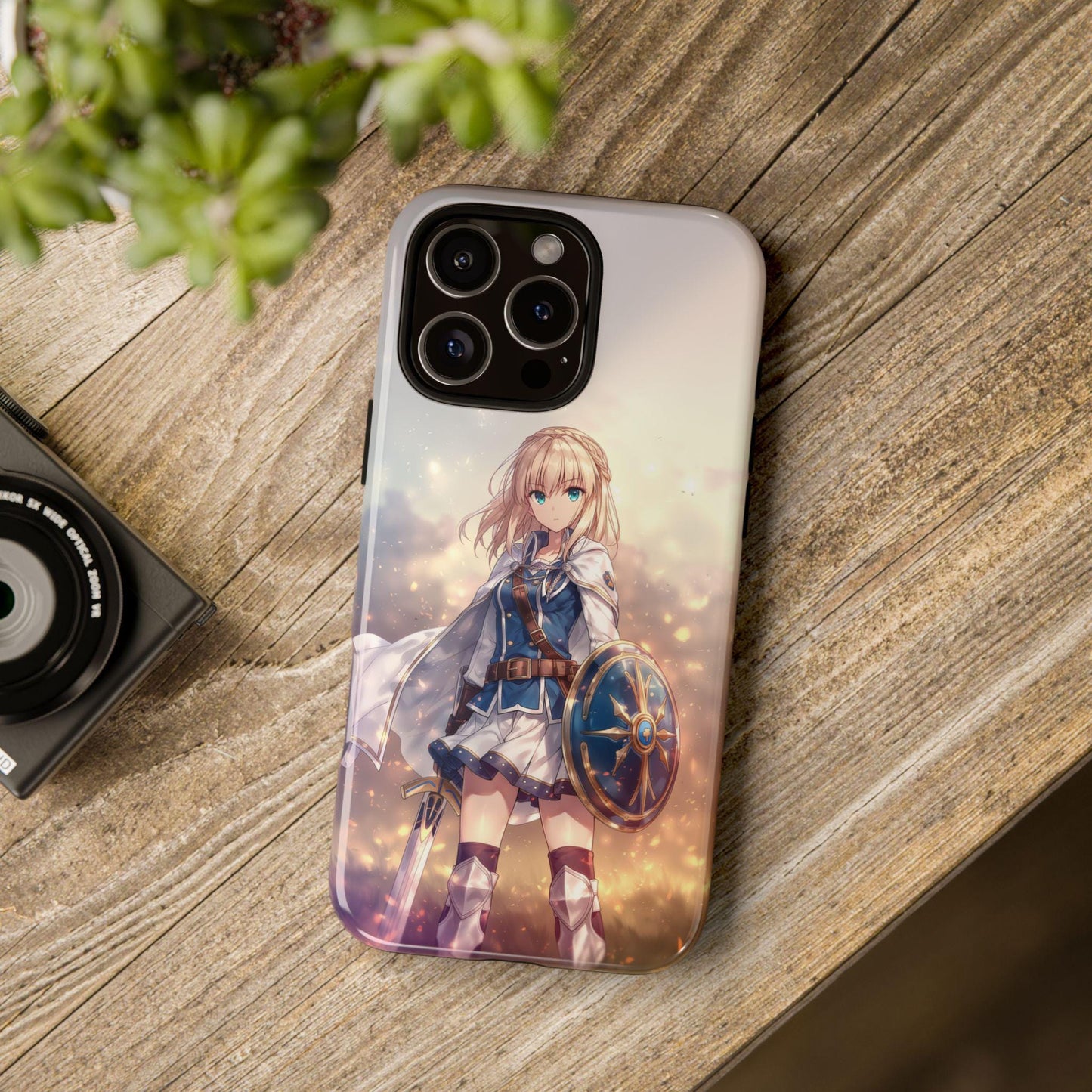 Anime Girl Adventure Hero Sword Shield