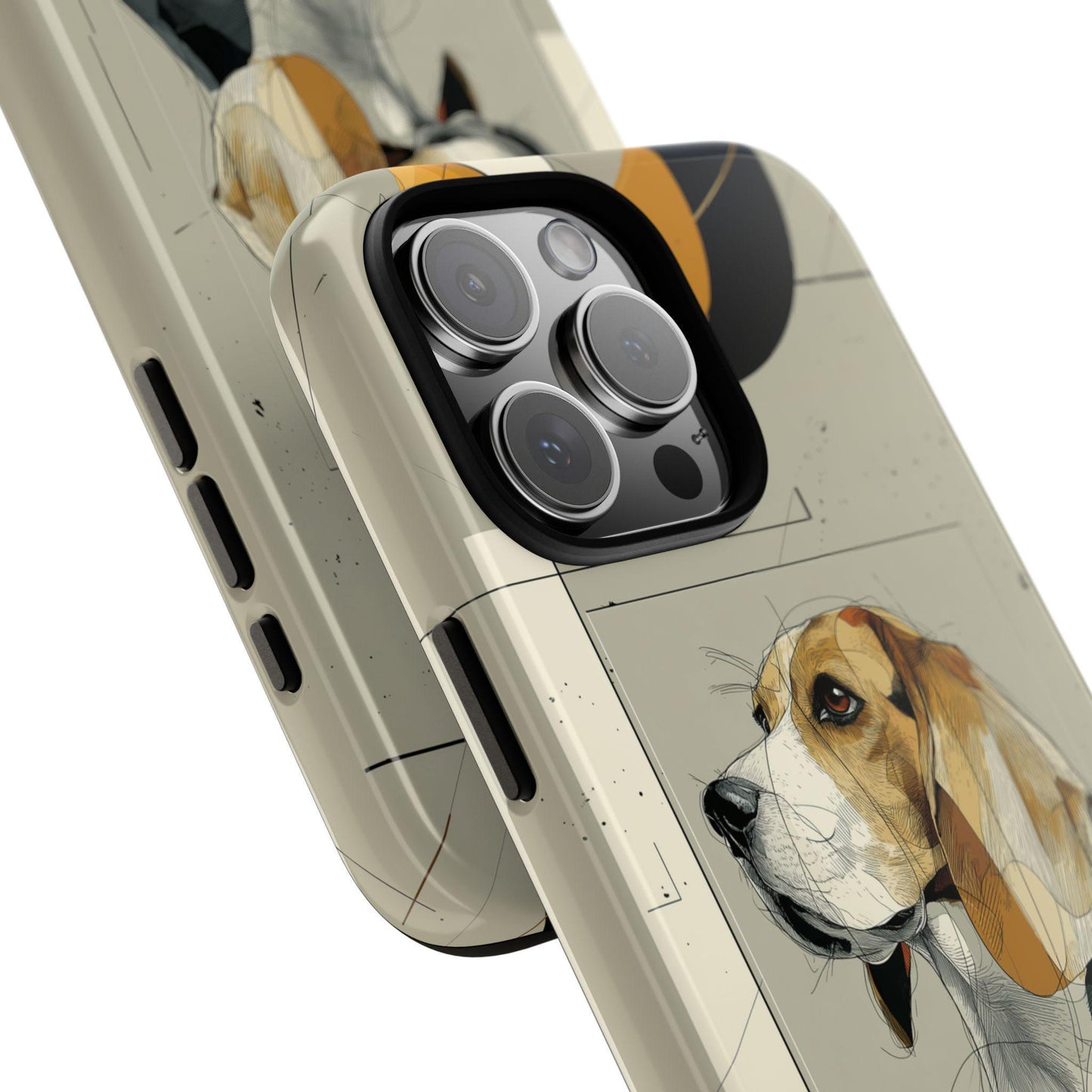 Beagle Dog Line Artwork
