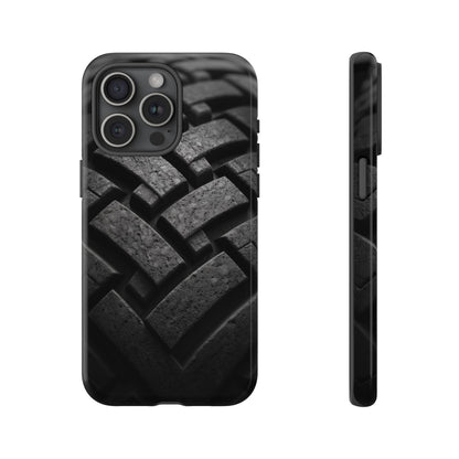 Tire Black Gray Tread