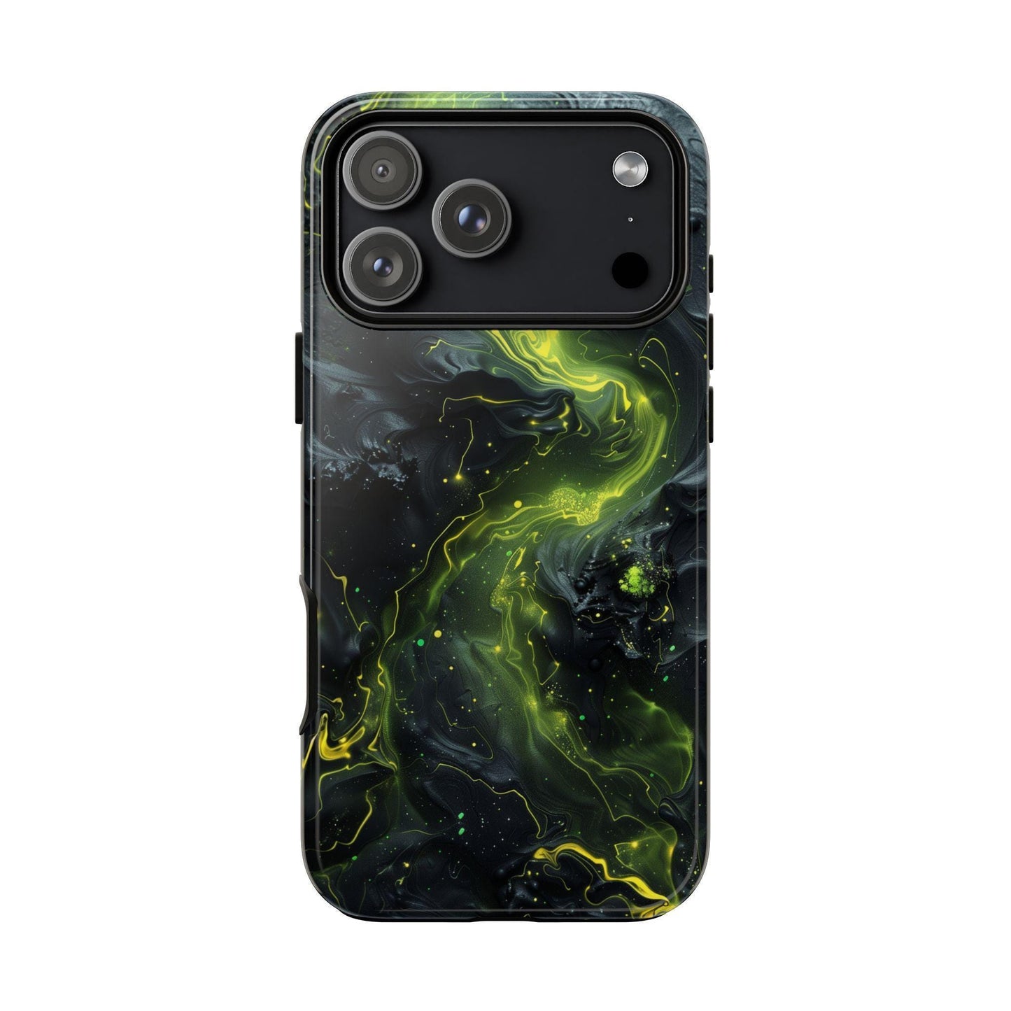 Dark Liquid Neon Green Hydro Dip