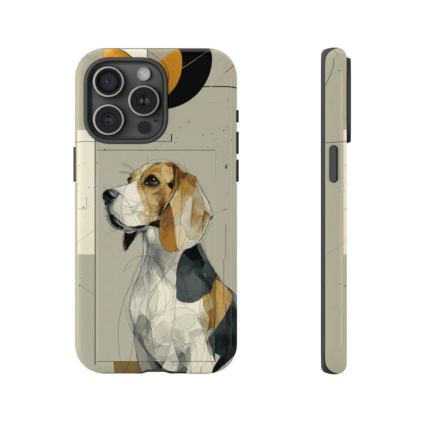 Beagle Dog Line Artwork