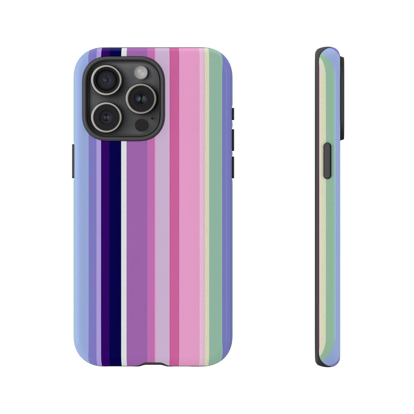 Preppy Stripes Lavender Pink