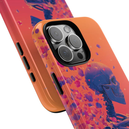 Skeleton Scattered Petals Gradient