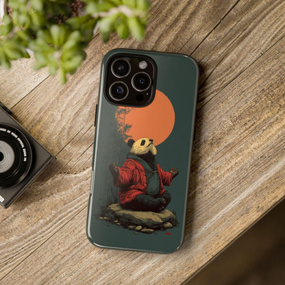 Zen Panda Bear Sunset