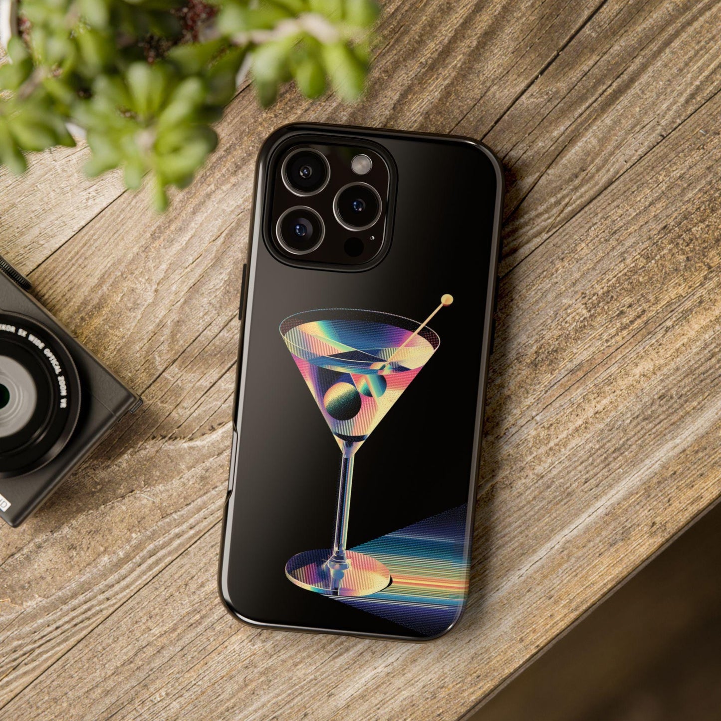 Martini Glass Prism Drink