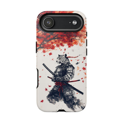 Leopard Samurai Maple Leaves