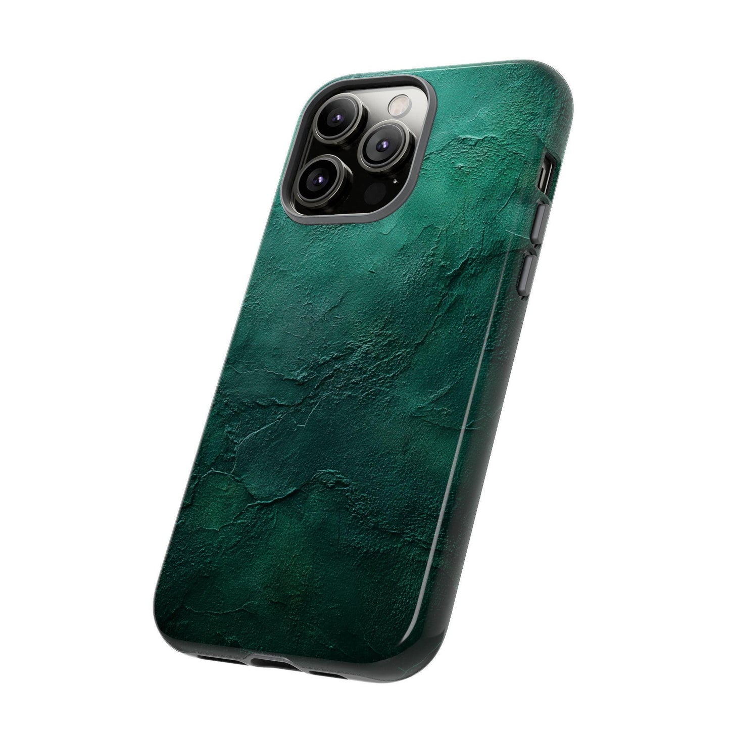 Emerald Green Rustic Plaster