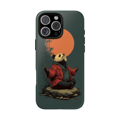 Zen Panda Bear Sunset