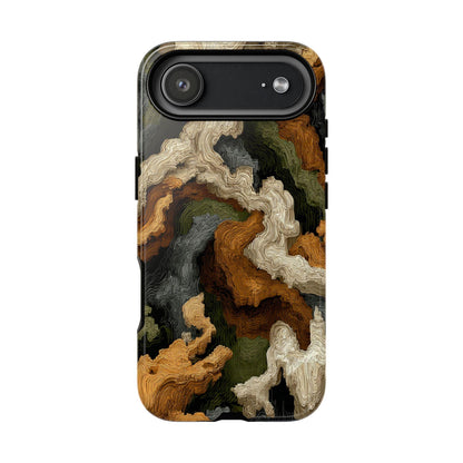 Earth Topography Camo Green Brown