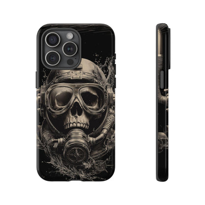 Abyss Diver Skull Dark Underwater