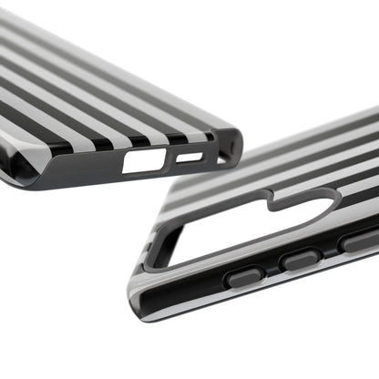 Black White Vertical Stripes