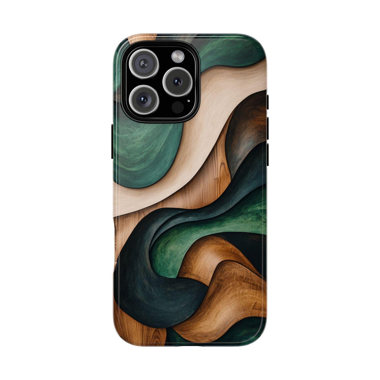 Forest Green Walnut Wood Eco Art