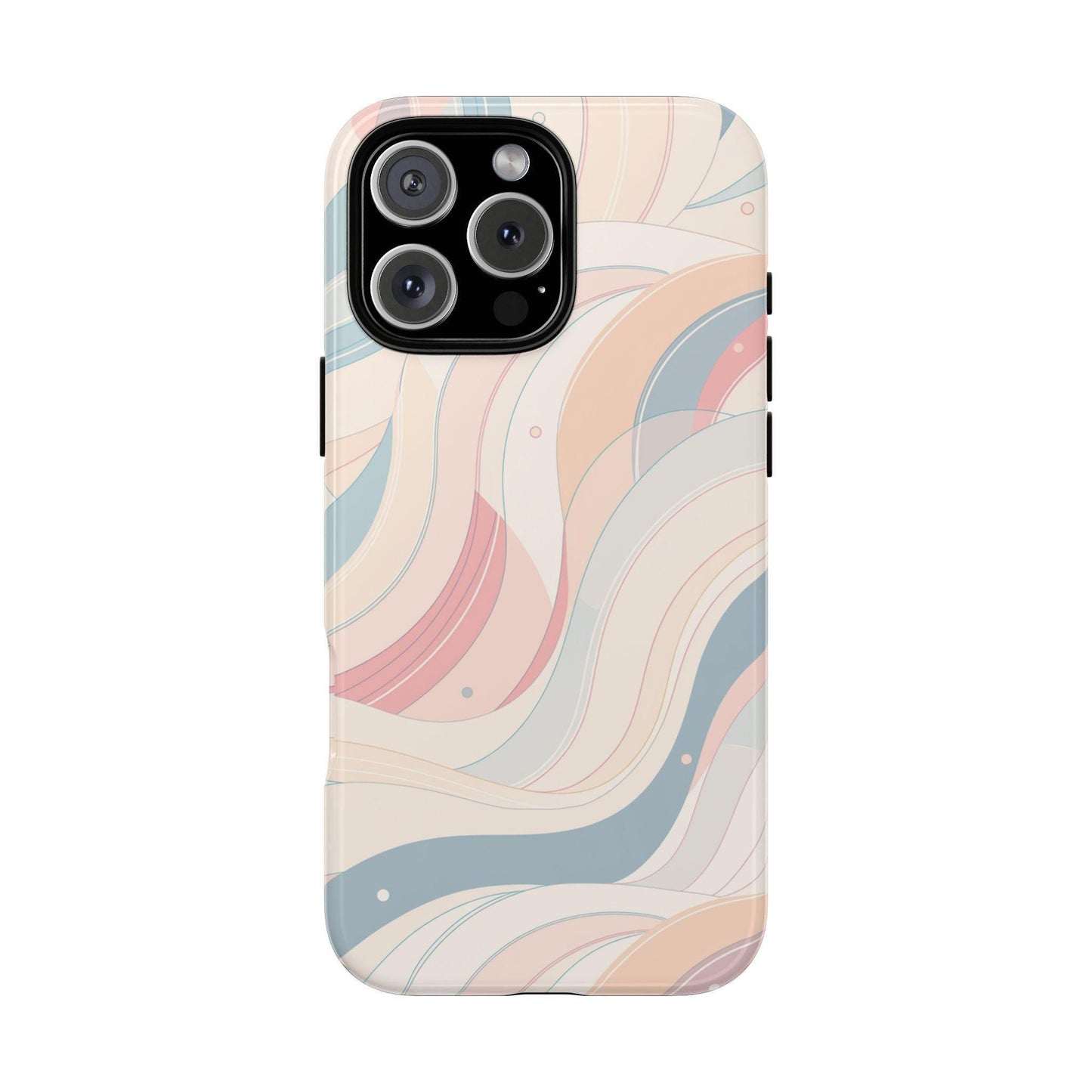Wavy Ribbon Gradient Abstract