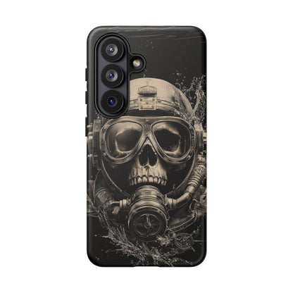 Abyss Diver Skull Dark Underwater